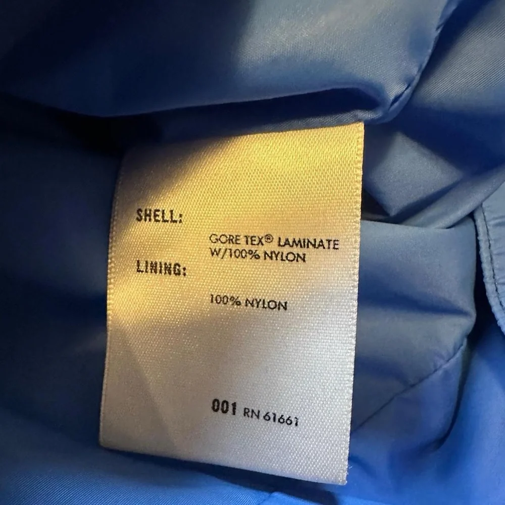 Vintage‎ The North Face Men’s Blue Extreme Gore-Tex Hooded Jacket Size L